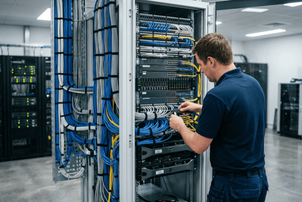 Serverraum-Chaos beseitigen: Wie Jawnet IT Services professionelle Cleanups durchführt