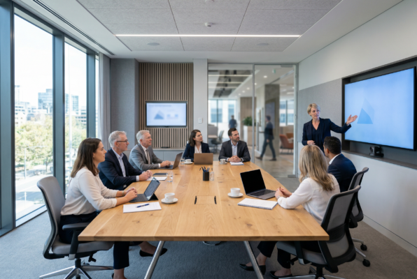 Conference Room Design: Die Jawnet IT Services LTD verwandelt Meetingräume in produktive Arbeitswelten